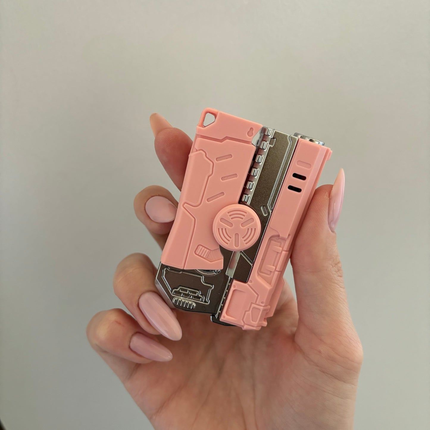 Baby Pink Flame Fidget Lighter
