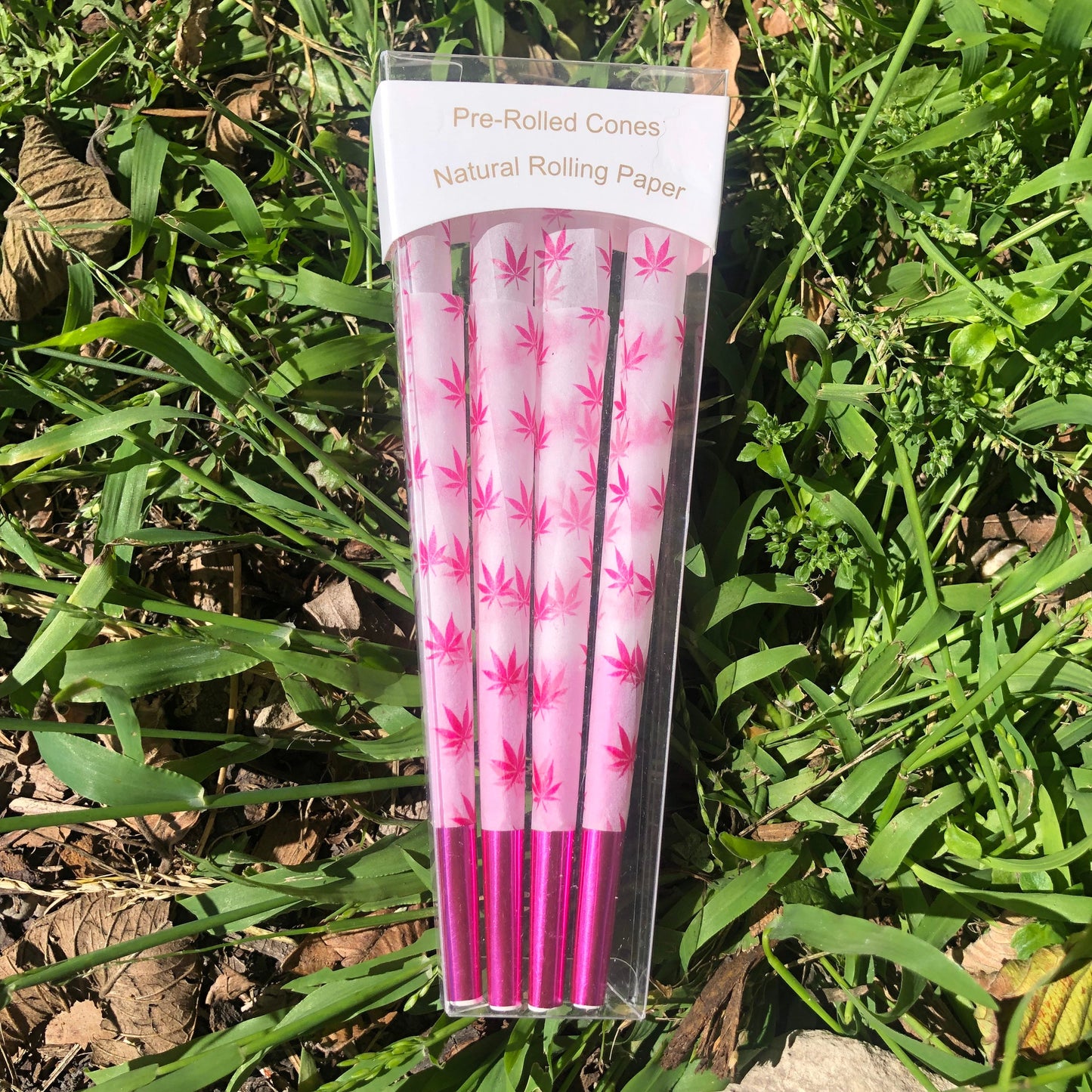 Pink Leaf Cones